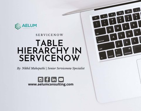 Table Hierarchy In ServiceNow