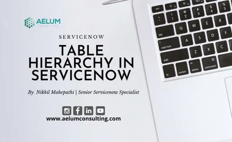 Table Hierarchy In ServiceNow