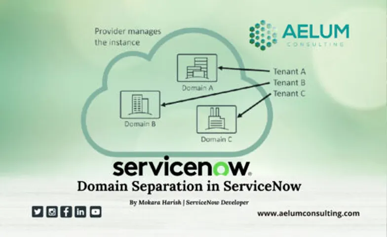 Domain Separation in ServiceNow