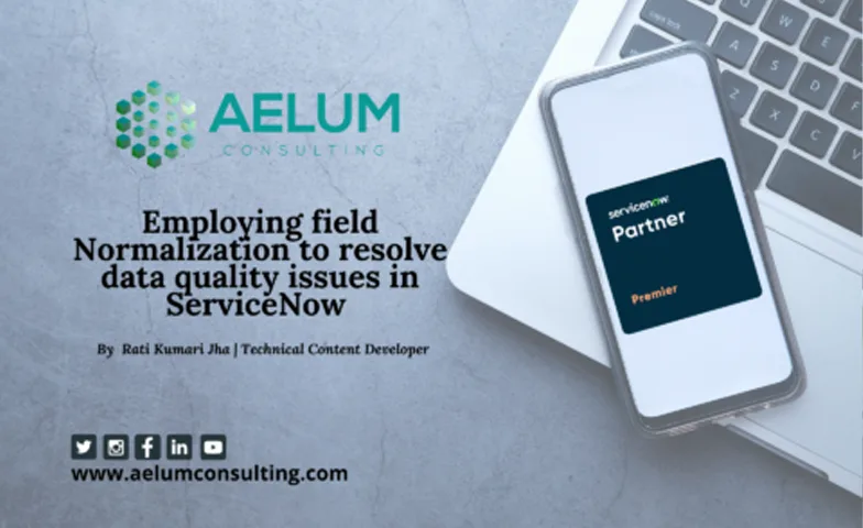 data quality issues in ServiceNow