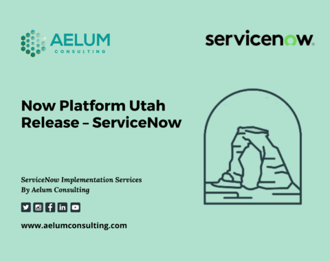 ServiceNow Utah Release