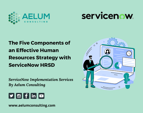 The Five Components Of An Effective Human Resources Strategy With ServiceNow HRSD