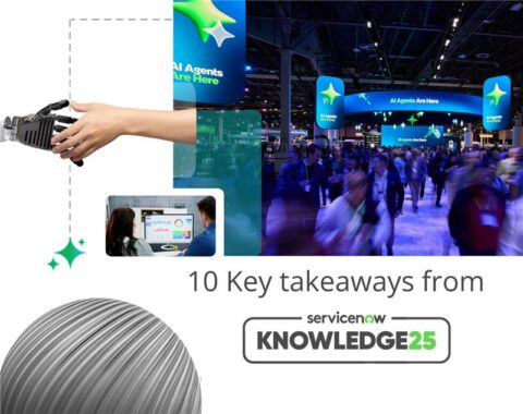 ServiceNow Knowledge 25 Blog Cover Image