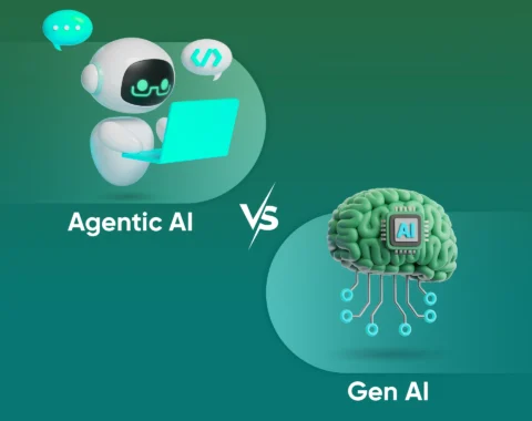 Agentic AI Vs Gen AI Blog cover