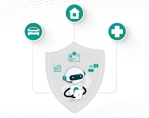 AI agents for Insurance Blog Cover