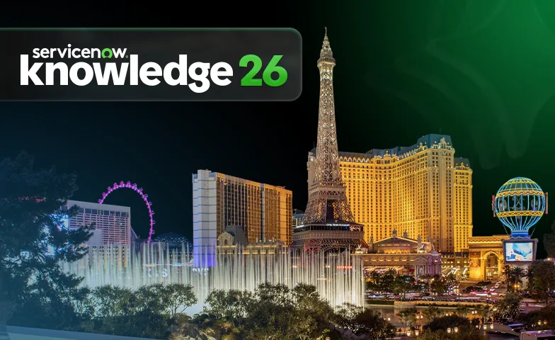 ServiceNow Knowledge 2026 Blog cover
