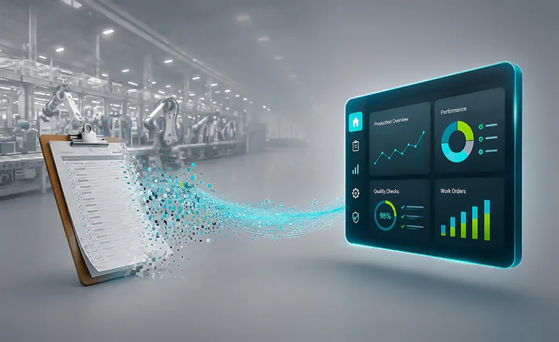 Paperless Manufacturing Blog cover